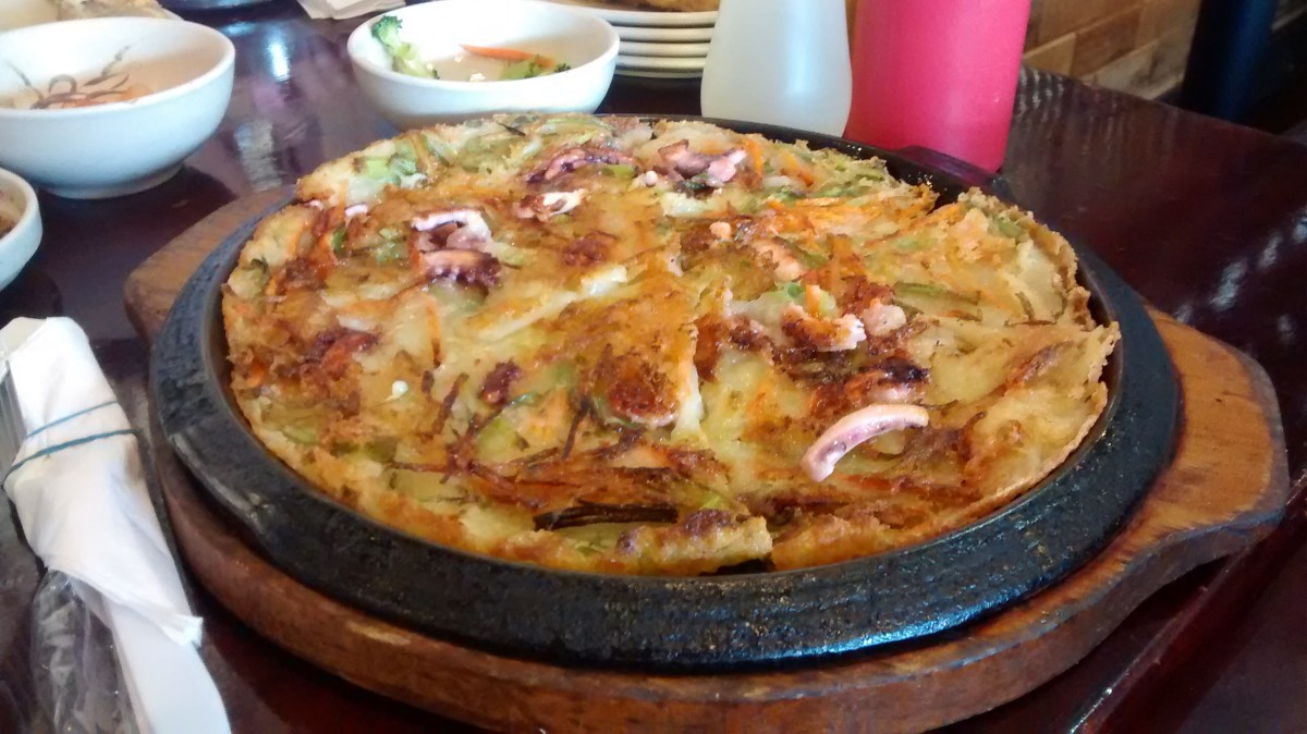 Seafood Pancake